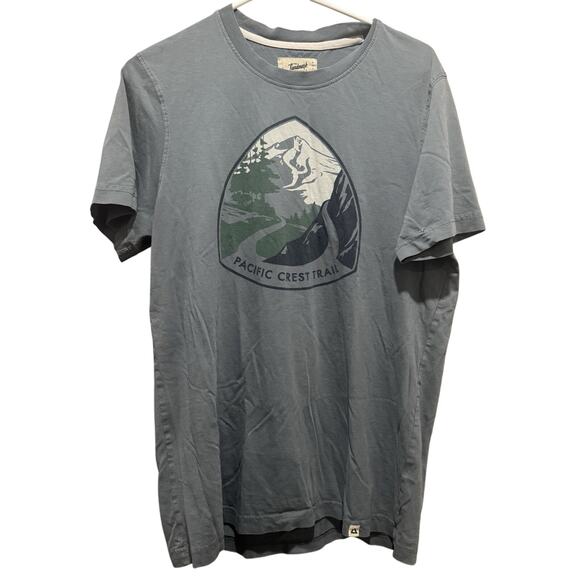 Landmark Project Other - Landmark Project Pacific Crest Trail T-Shirt Mens M Blue Organic Cotton Hiking